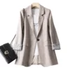 Women Long Sleeve Spring Casual Blazer