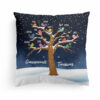 Grandparents’ Treasure – Personalized Pillow – Birthday, Loving Gift For Grandma, Grandpa, Mom, Dad