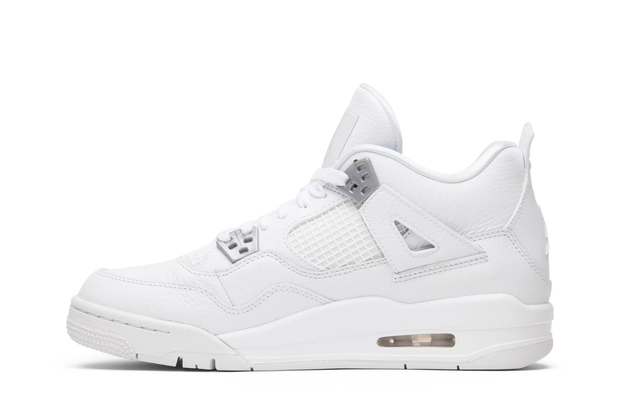 ( Grade School ) Air Jordan 4 Retro 2017 Pure Money 408452-100 - Image 10