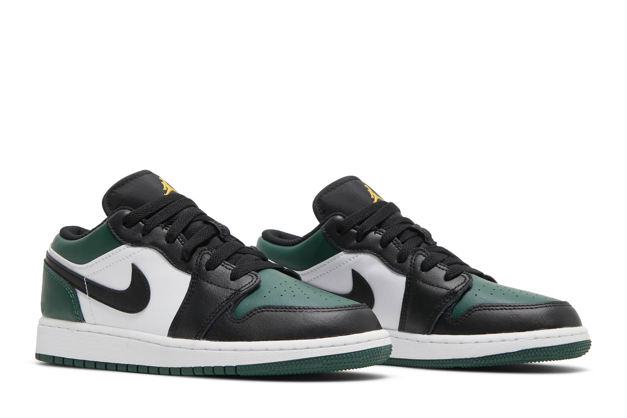 ( Grade School ) Air Jordan 1 Low Green Toe 553560-371 - Image 8