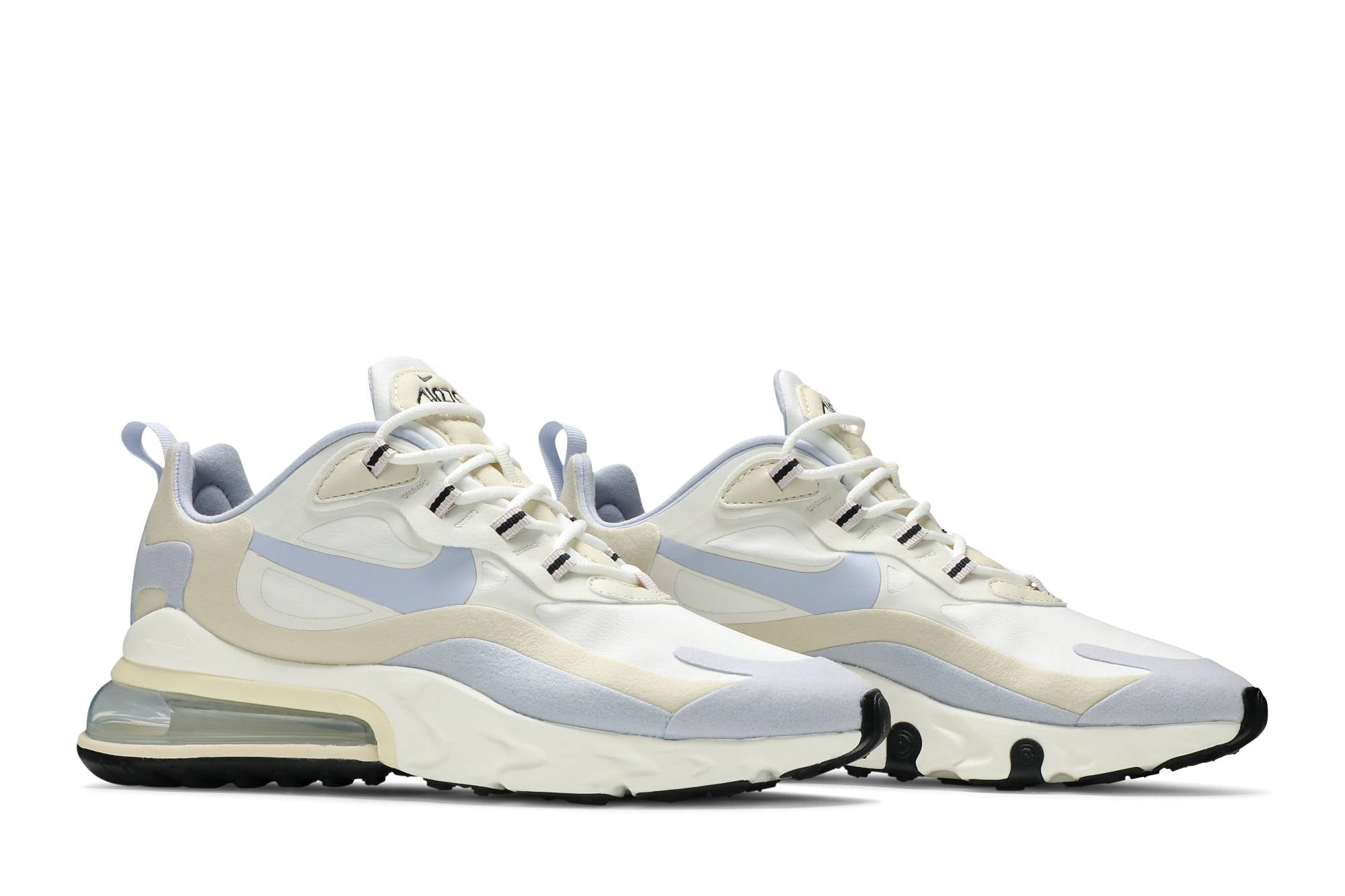 ( Women ) Nike Air Max 270 React White Fossil CT1287-100 - Image 8