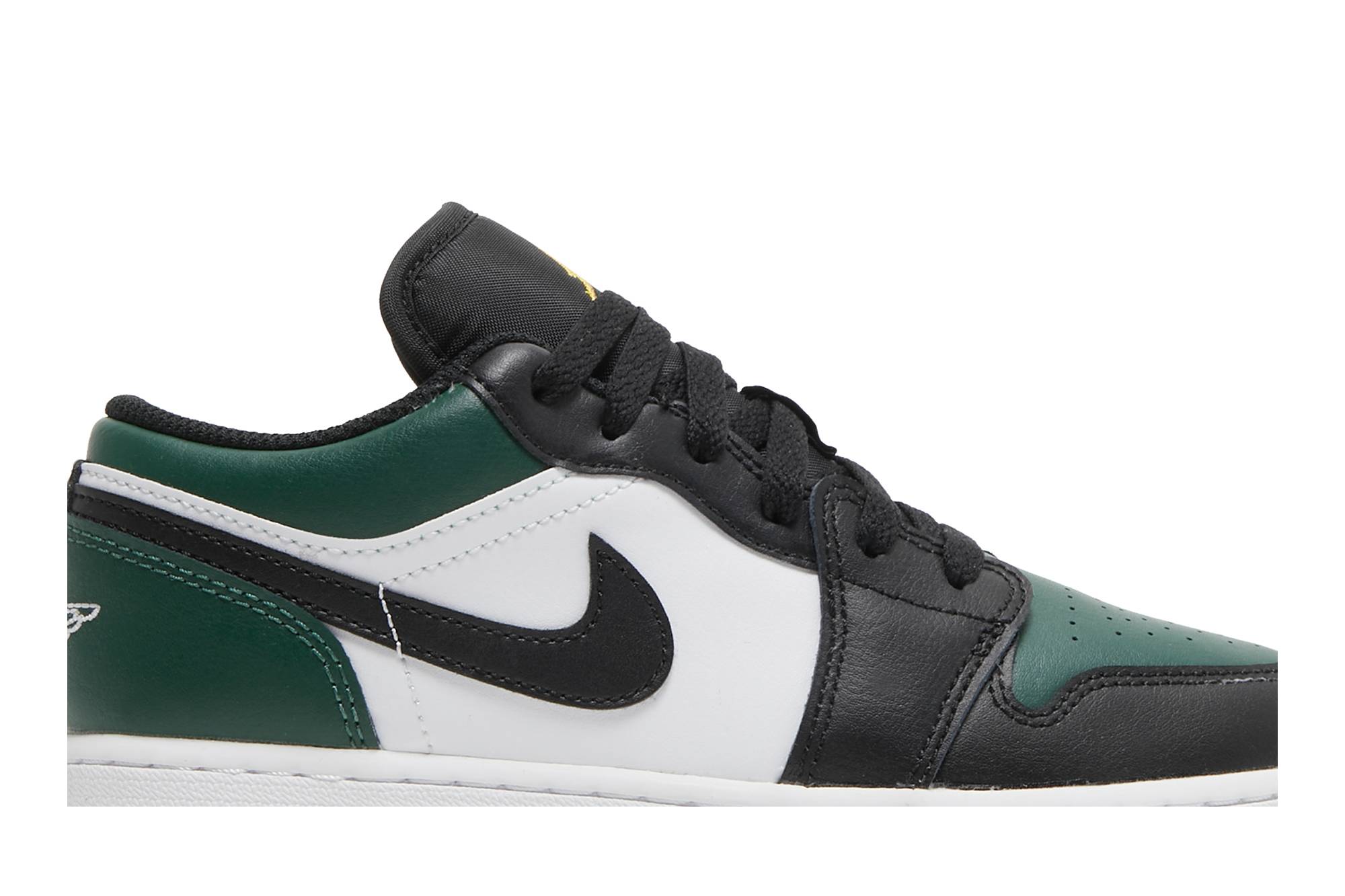 ( Grade School ) Air Jordan 1 Low Green Toe 553560-371 - Image 2