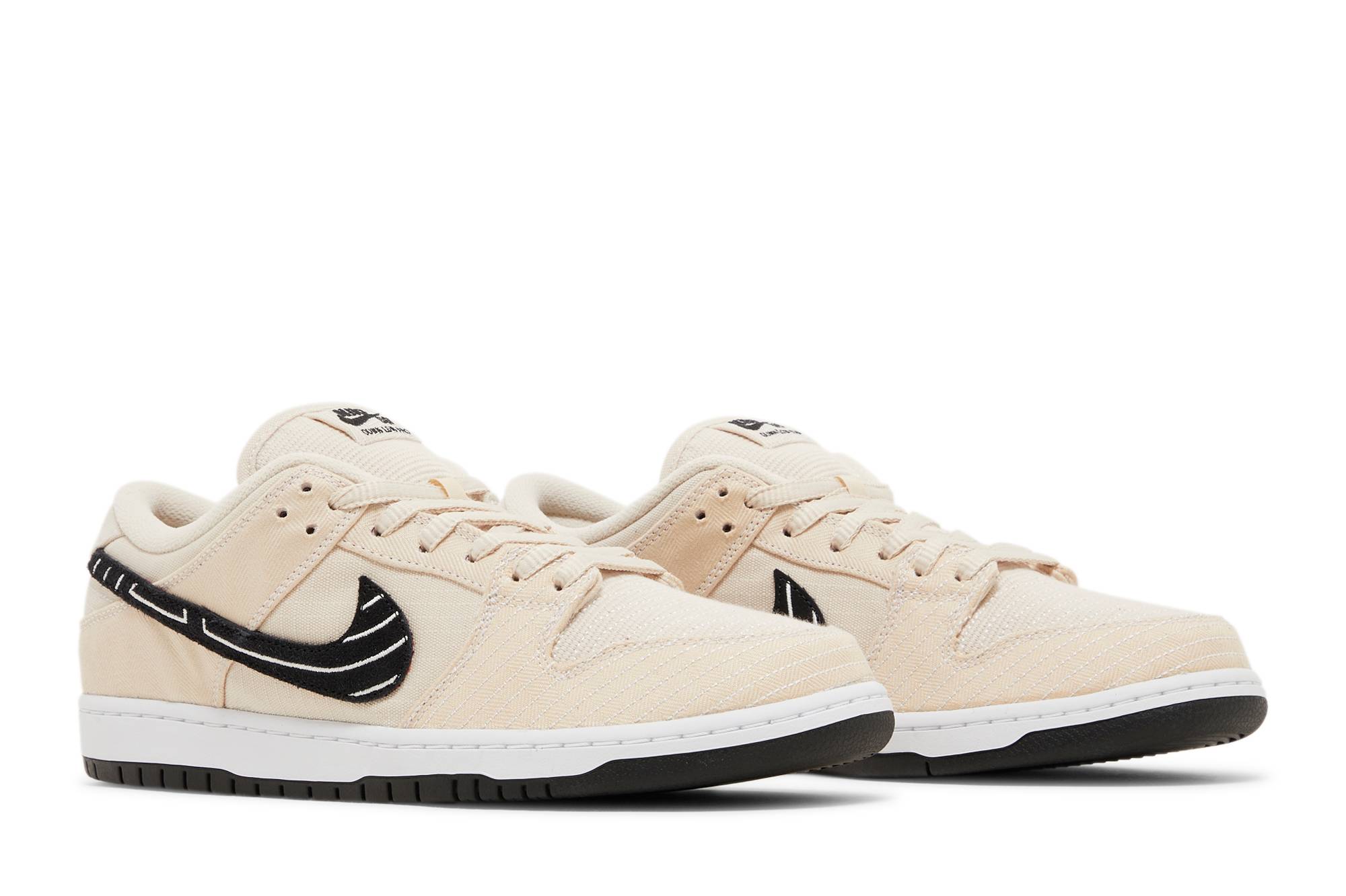Albino Preto X Nike SB Dunk Low ‘Fossil’ FD2627-200 - Image 8