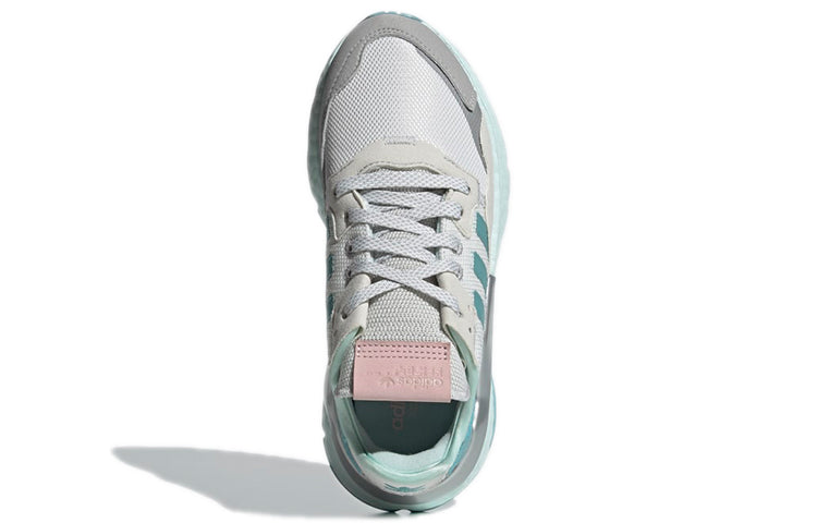 ( Women ) Adidas Originals Nite Jogger Gray Blue White H01729 - Image 5