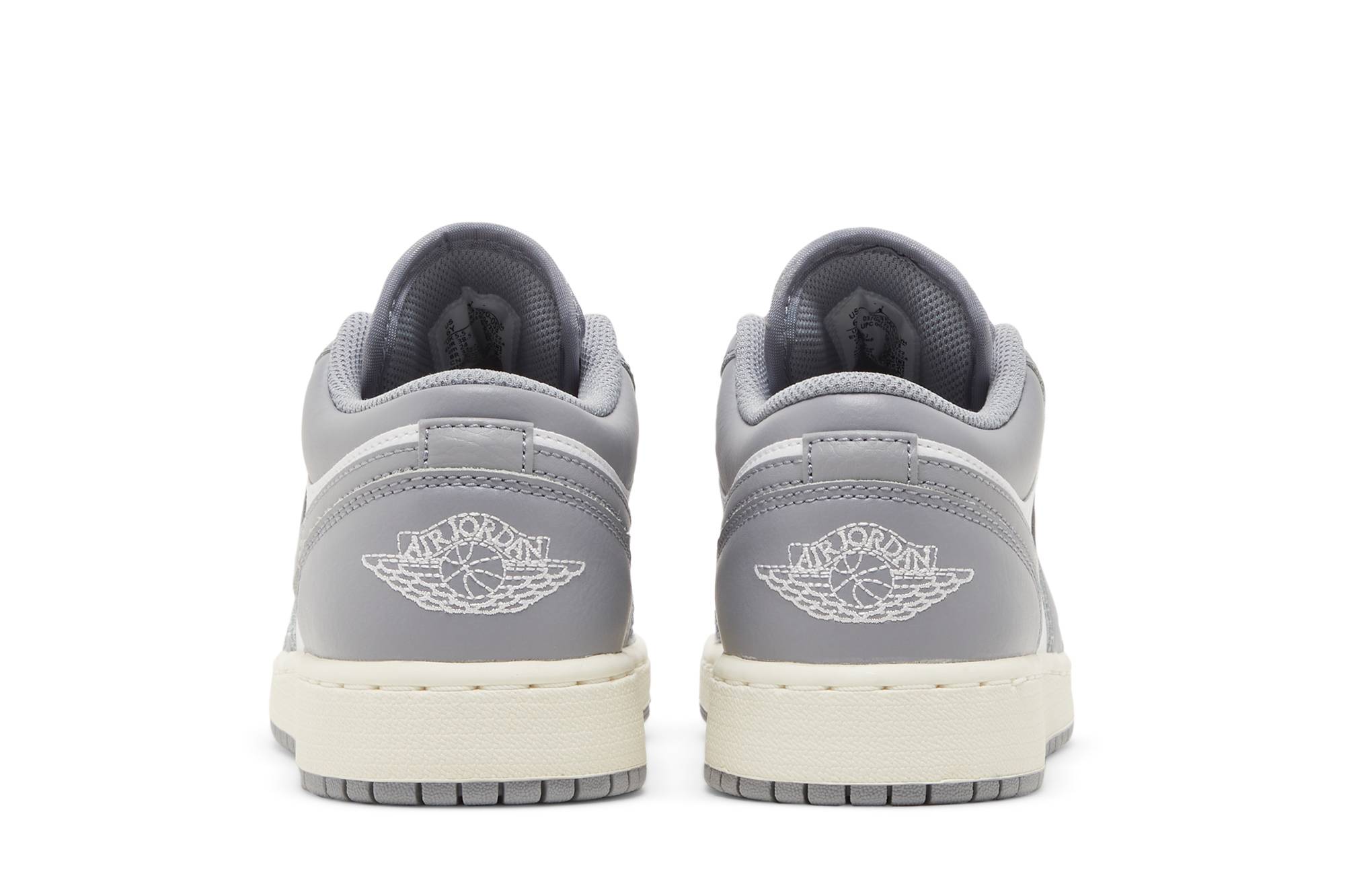 ( Grade School ) Air Jordan 1 Low ‘Vintage Grey’ 553560-053 - Image 6