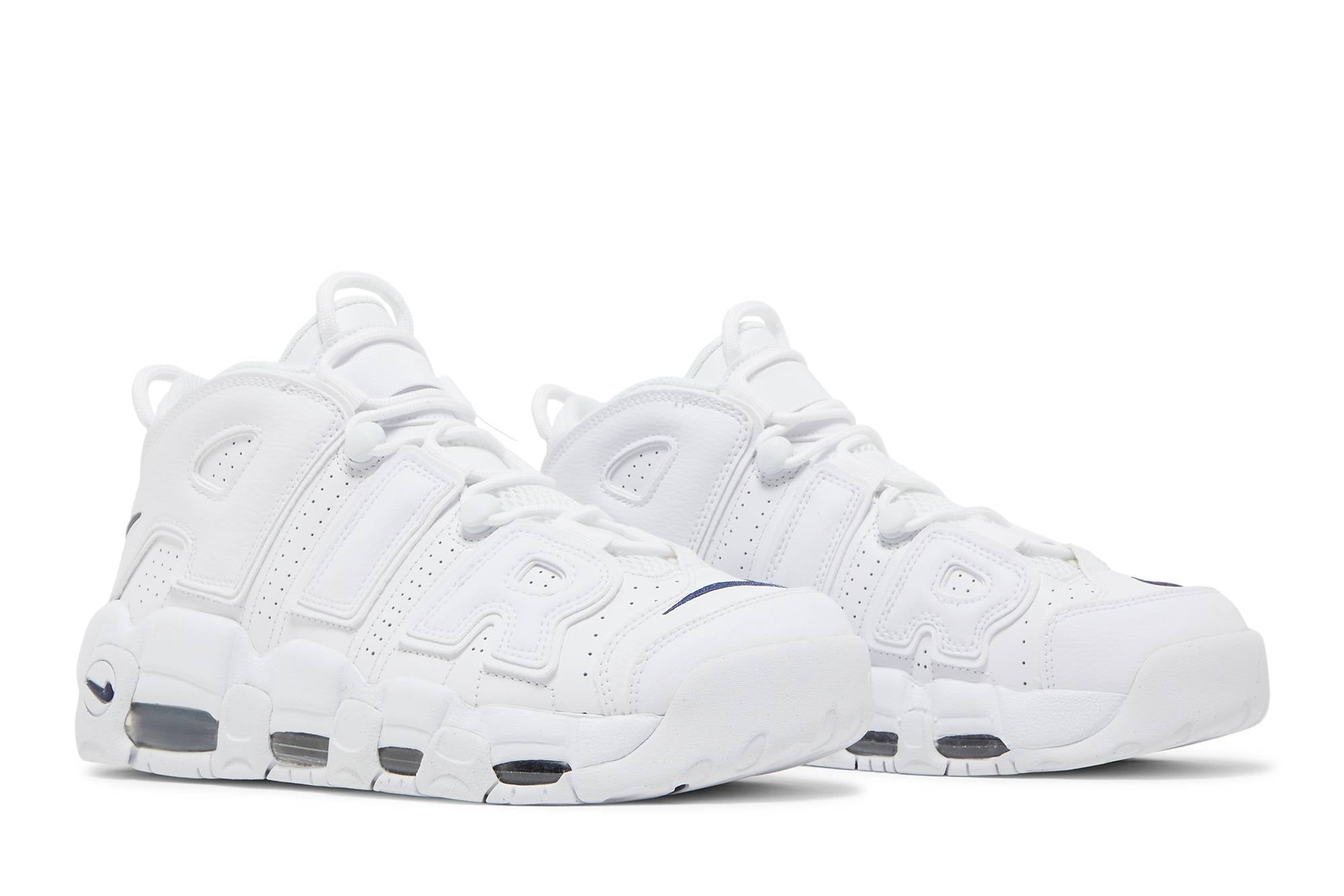 Nike Air More Uptempo ‘White Navy’ DH8011-100 - Image 8