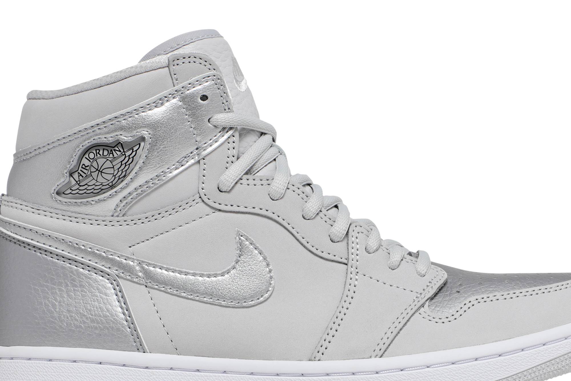 Air Jordan 1 Retro High OG CO.JP ‘Metallic Silver / Neutral Grey’ 2020 DC1788-029 - Image 2
