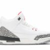 ( Grade School ) Air Jordan 3 Retro 2011 White Cement 398614-105