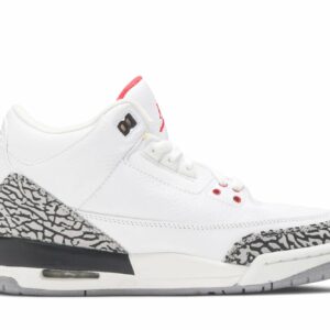( Grade School ) Air Jordan 3 Retro 2011 White Cement 398614-105