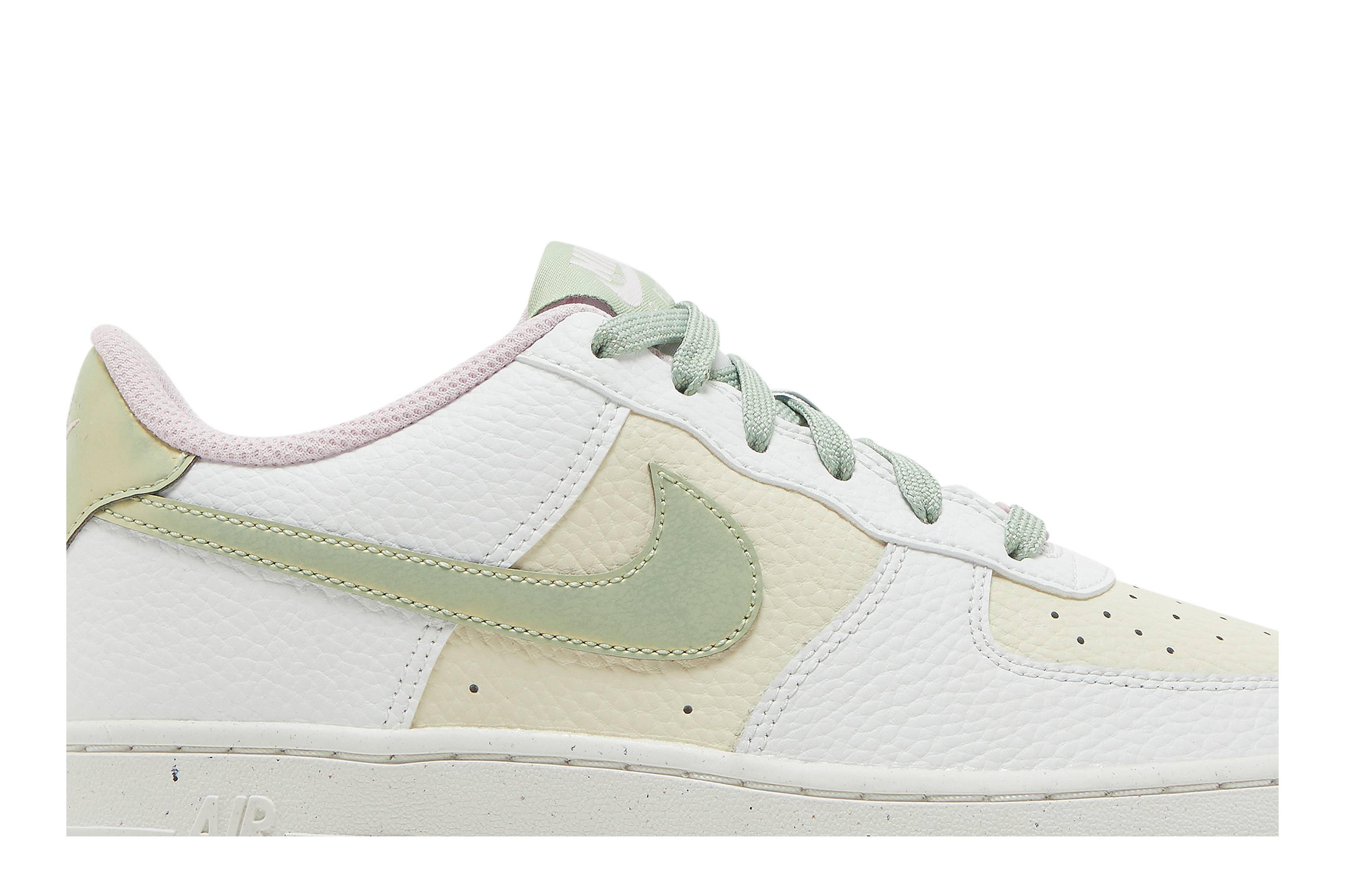 ( Grade School ) Nike Air Force 1 Low LV8 ‘Muted Green’ DQ0360-100 - Image 2