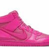 Nike AMBUSH X Dunk High ‘Cosmic Fuchsia’ Unfading Sneaker