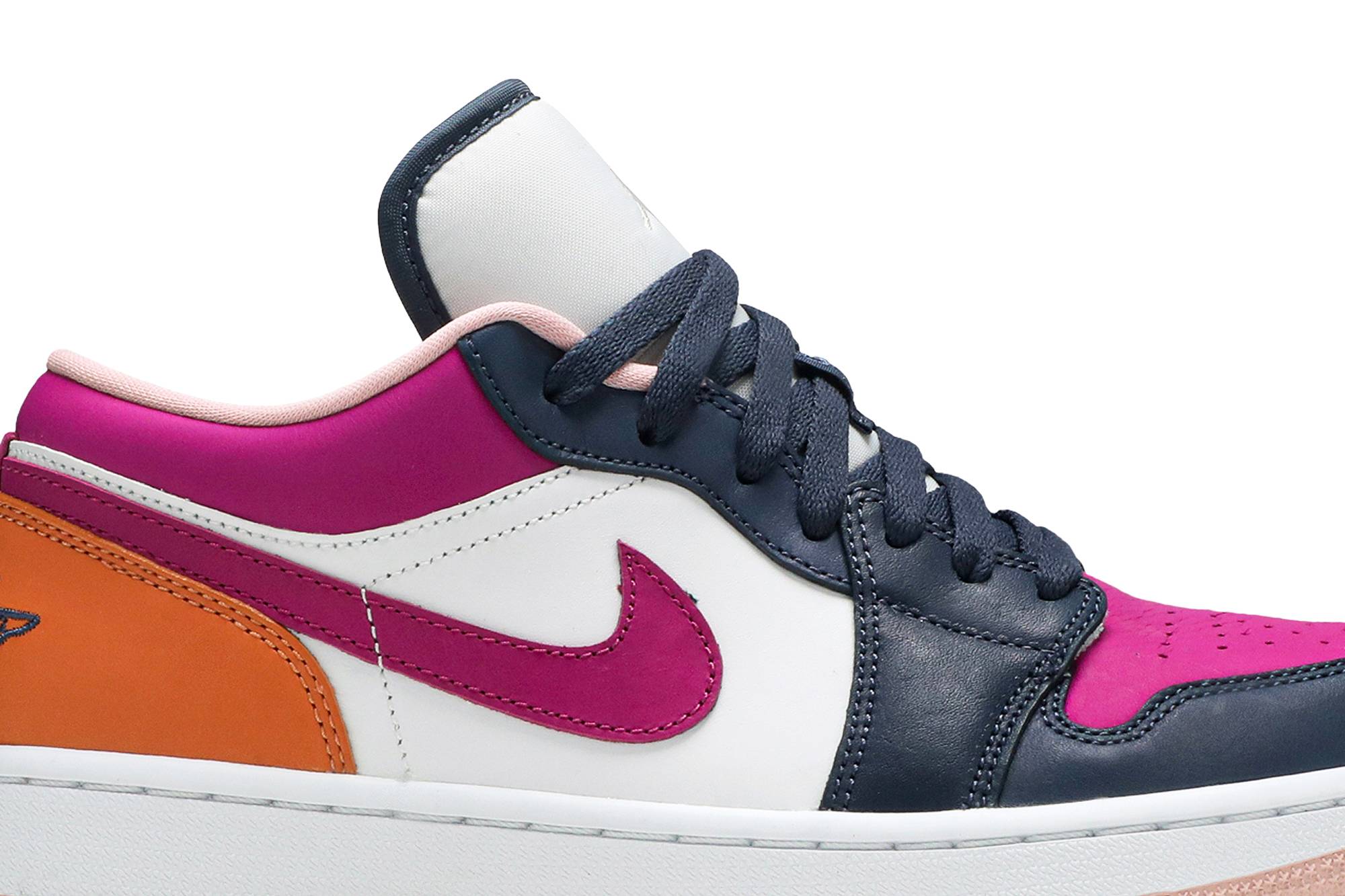 ( Women ) Air Jordan 1 Low SE ‘Mismatched – Purple Magenta’ DJ4342-400 - Image 2