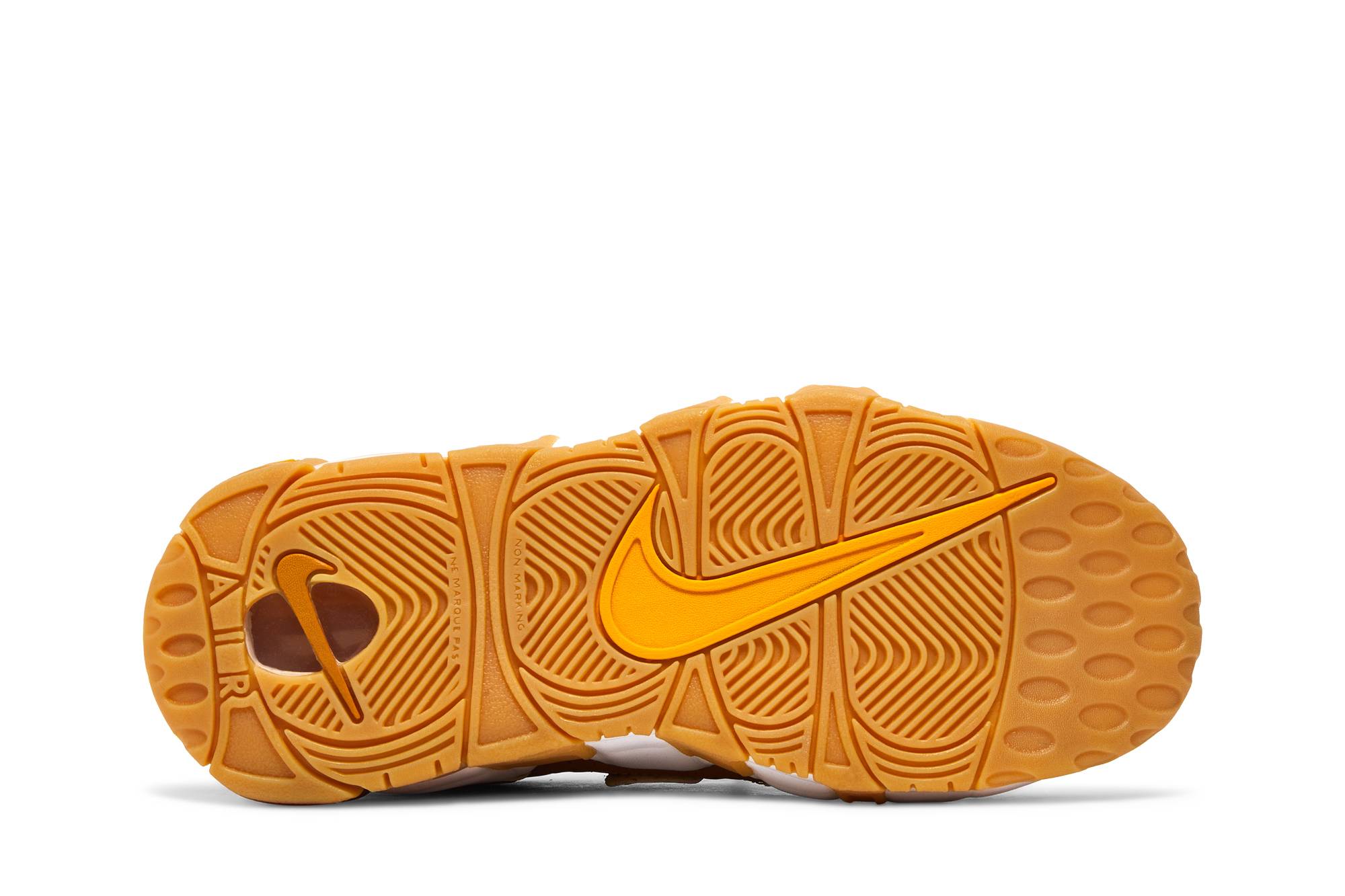 ( Grade School ) Nike Air More Uptempo Wheat DQ4713-700 - Image 4