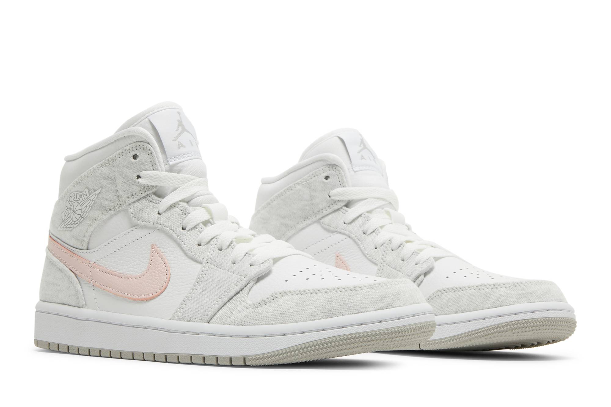 ( Women ) Air Jordan 1 Mid SE White Light Iron Ore DN4045-001 - Image 15