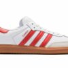 ( Women ) Adidas Samba OG White Solar Red Gum IF6513