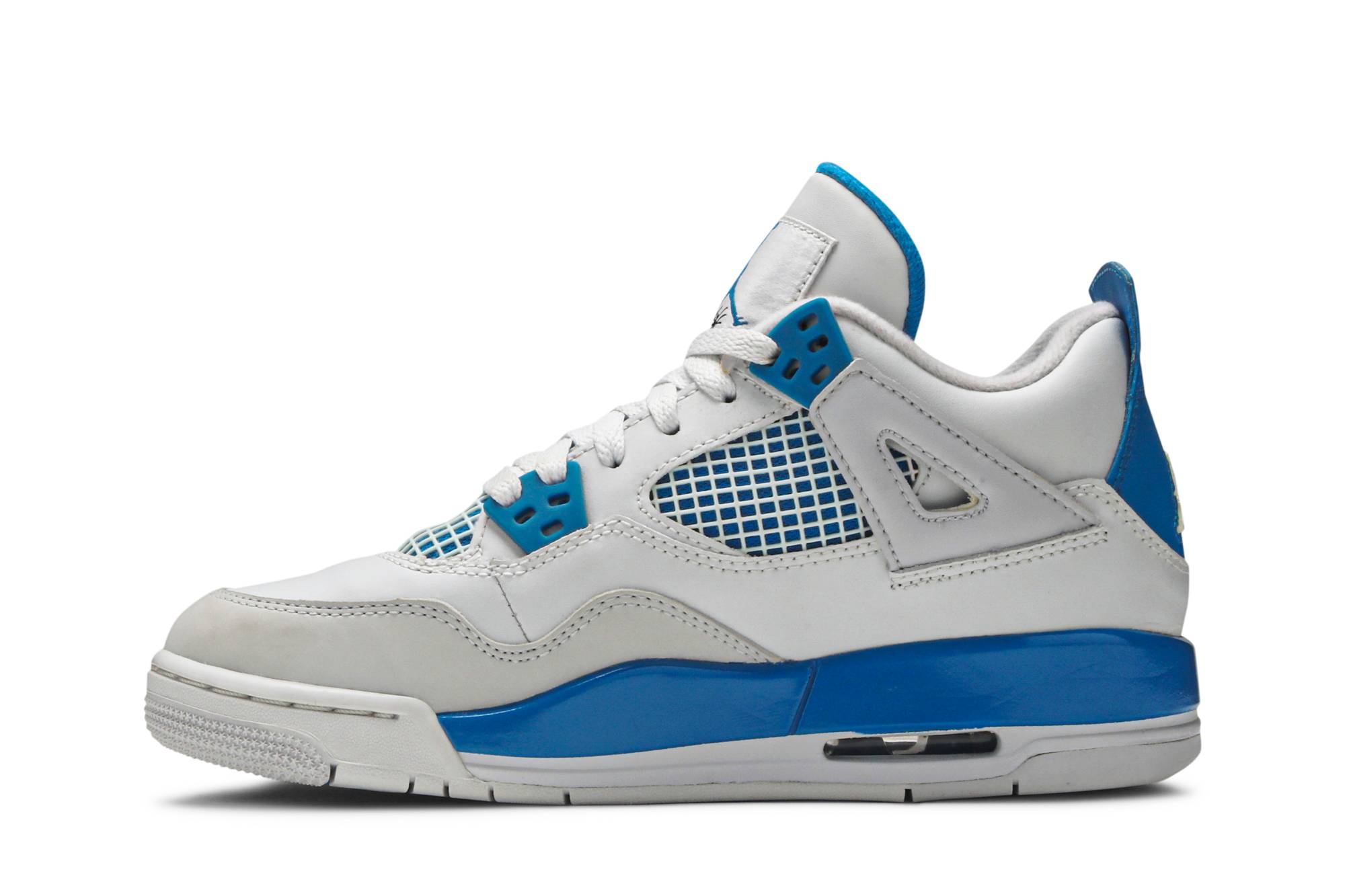 ( Grade School ) Air Jordan 4 Retro 2012 Military Blue 408452-105 - Image 10