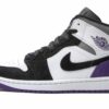 Air Jordan 1 Mid SE Court Purple Suede