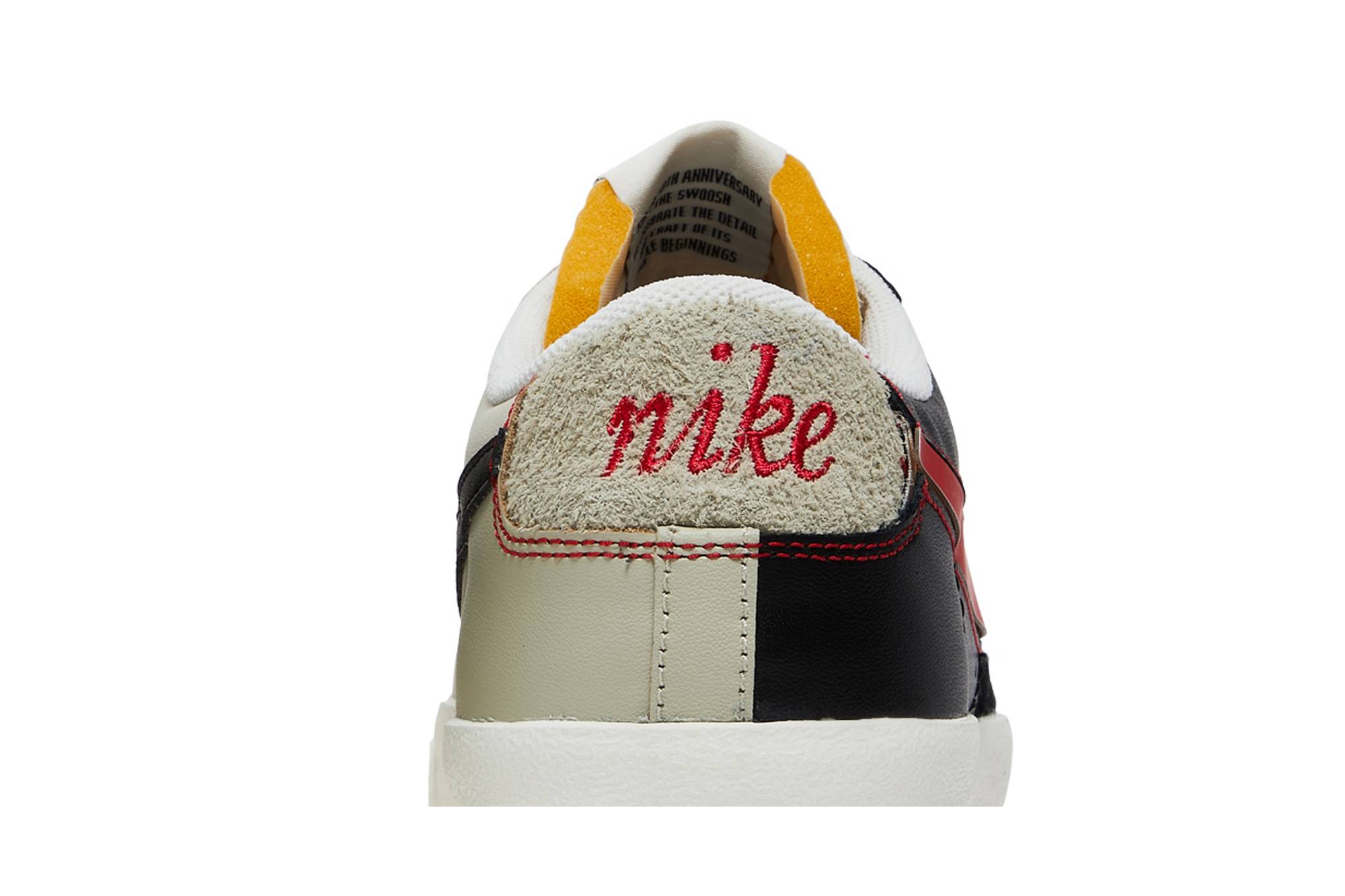 Nike Blazer Low 77 Premium Removable Swoosh – Black DH4370-001 - Image 7