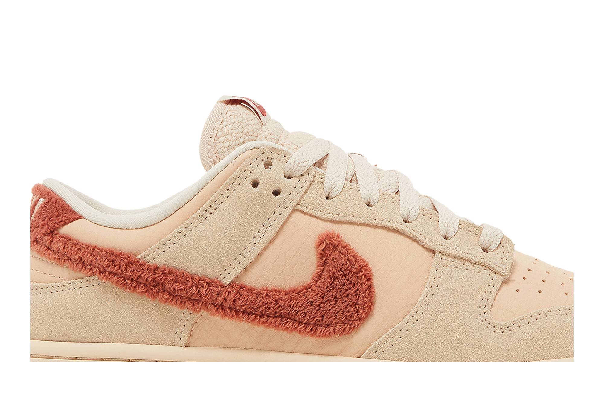 ( Women ) Nike Dunk Low ‘Terry Swoosh’ DZ4706-200 - Image 2