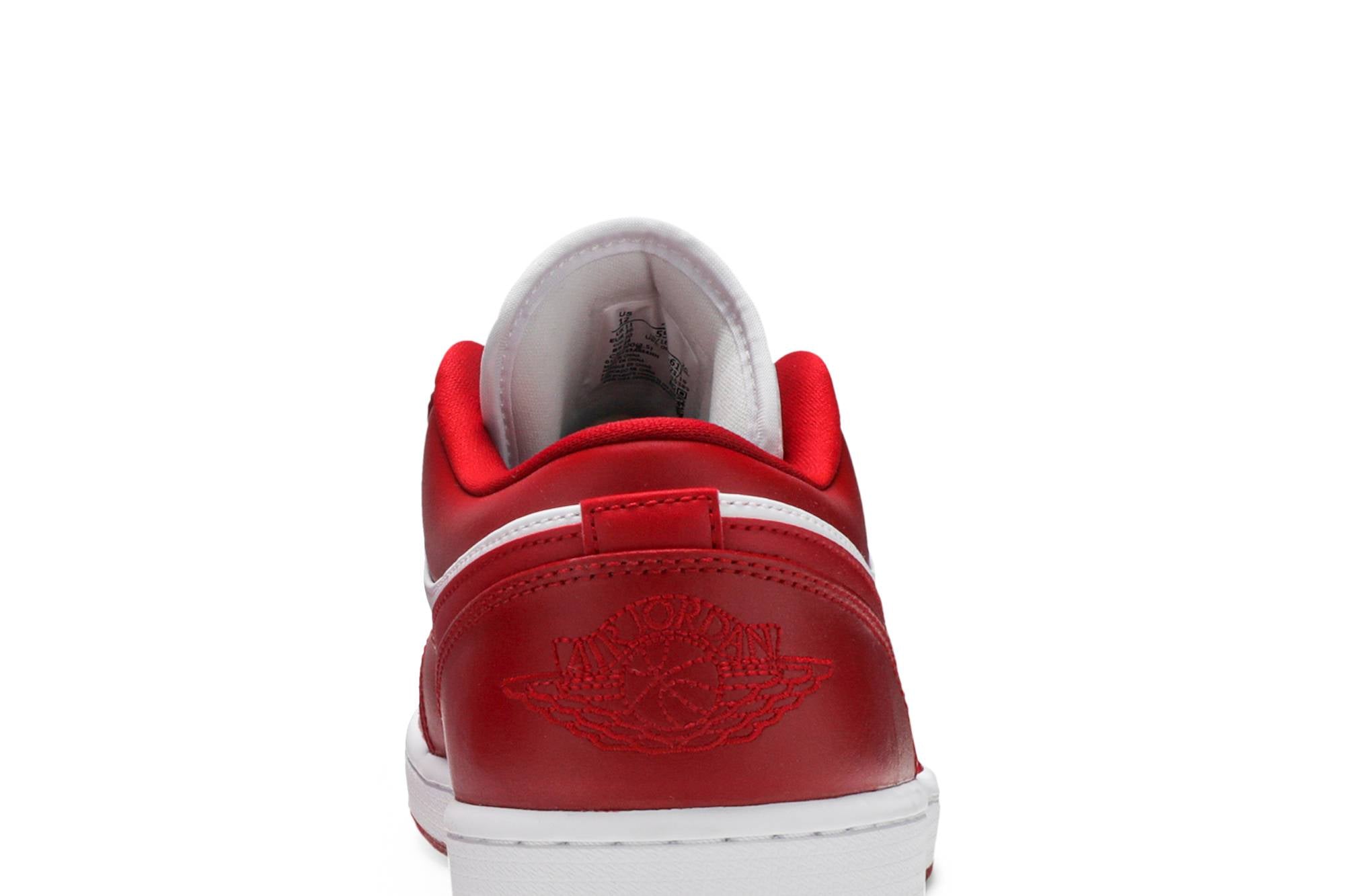 Air Jordan 1 Low ‘Gym Red’ 553558-611 - Image 14