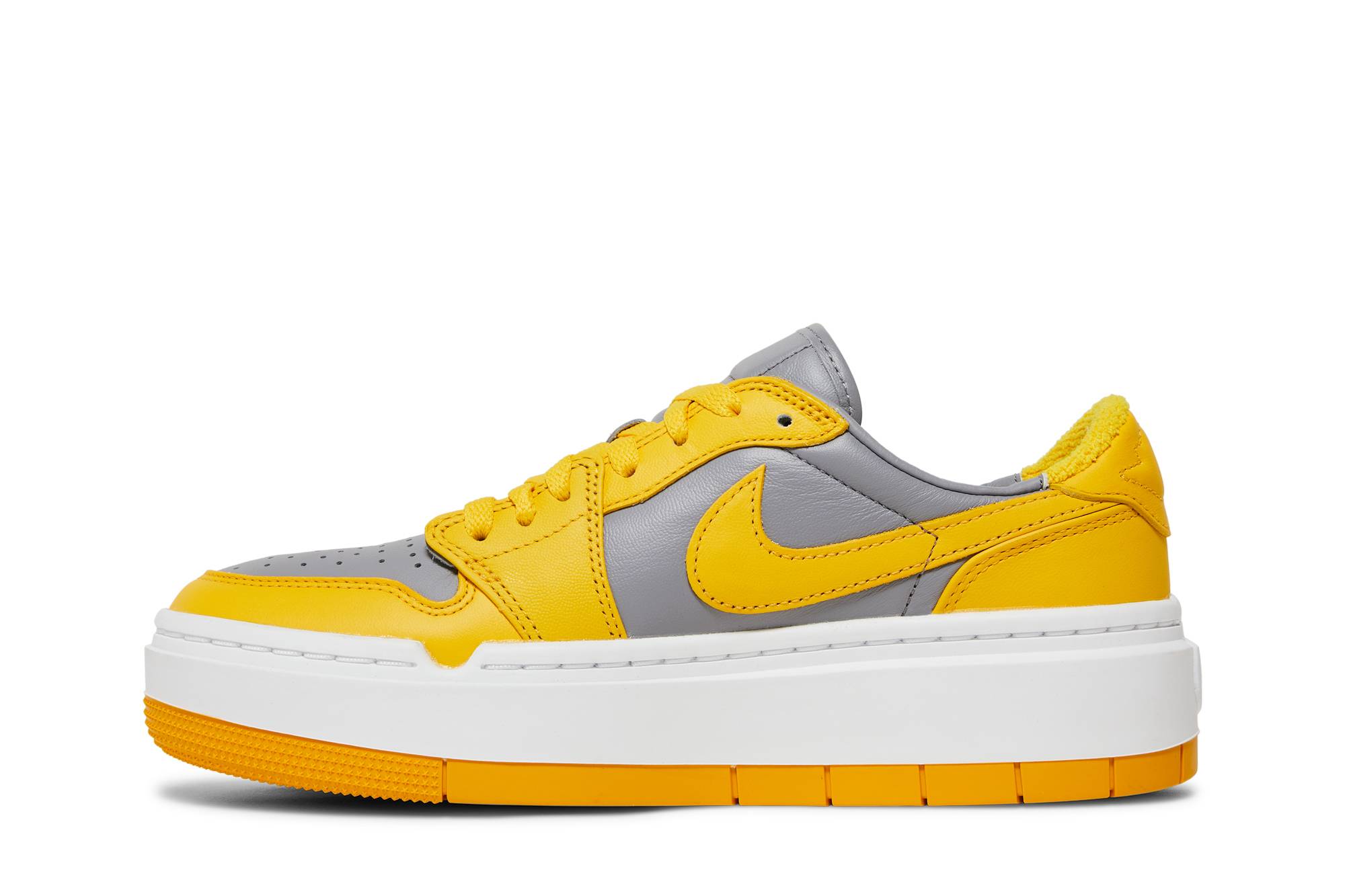 ( Women ) Air Jordan 1 Elevate Low ‘Cement Grey Varsity Maize’ DH7004-017 - Image 3