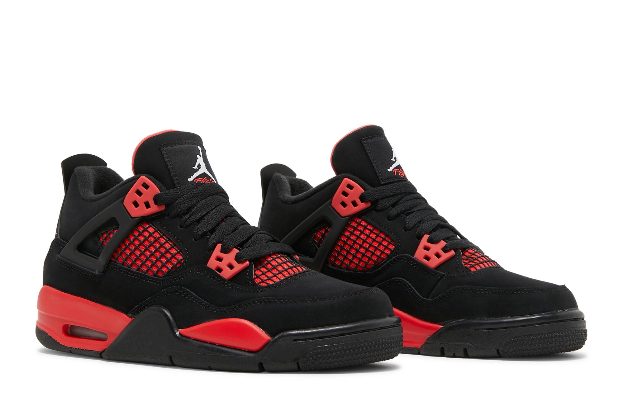 ( Grade School ) Air Jordan 4 Retro Red Thunder 408452-016 - Image 15