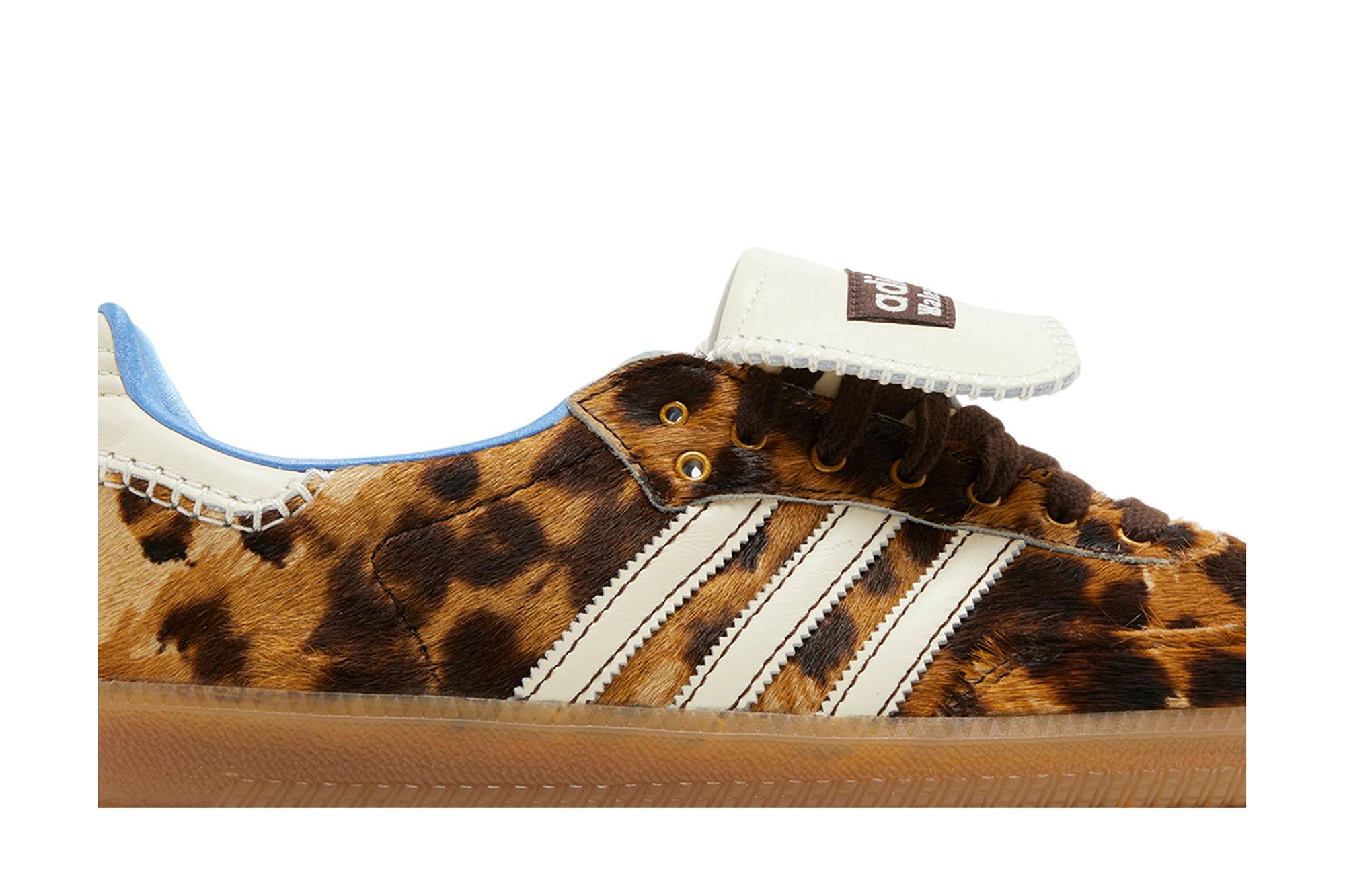 Wales Bonner X Adidas Samba Leopard Pony IE0578 - Image 2