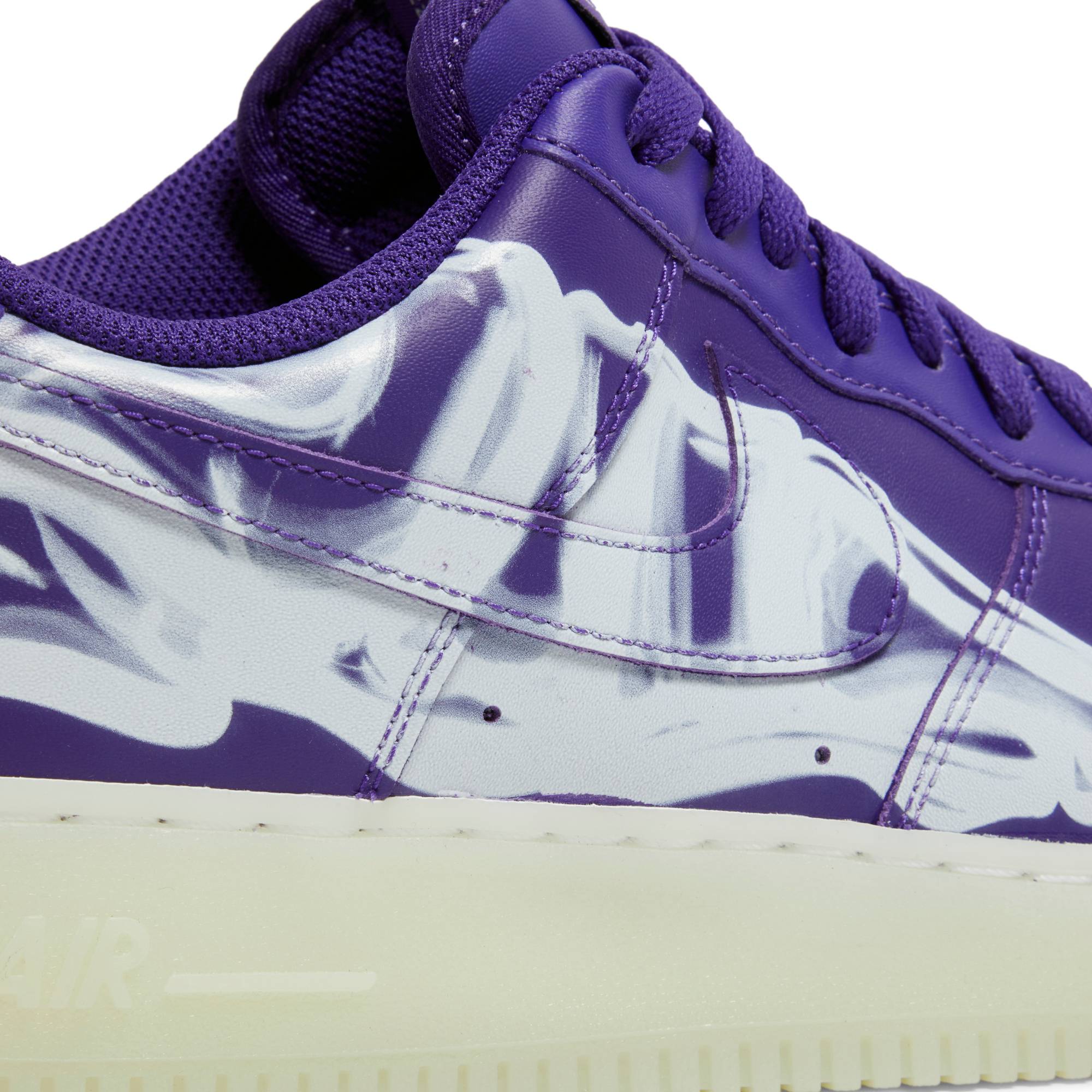 Nike Air Force 1 Low ‘Purple Skeleton’ CU8067-500 - Image 9