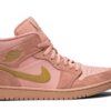 Air Jordan 1 Mid ‘Coral Gold’ 852542-600