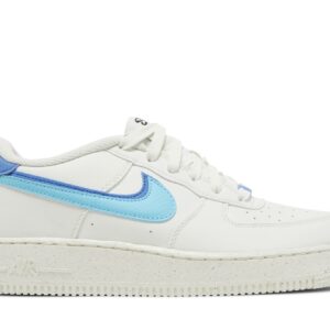 ( Grade School ) Nike Air Force 1 LV8 ‘Sail Medium Blue’ DQ0359-100