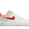 Nike Air Force 1 Low ‘Just Do It White Red Teal’ FD4205-161