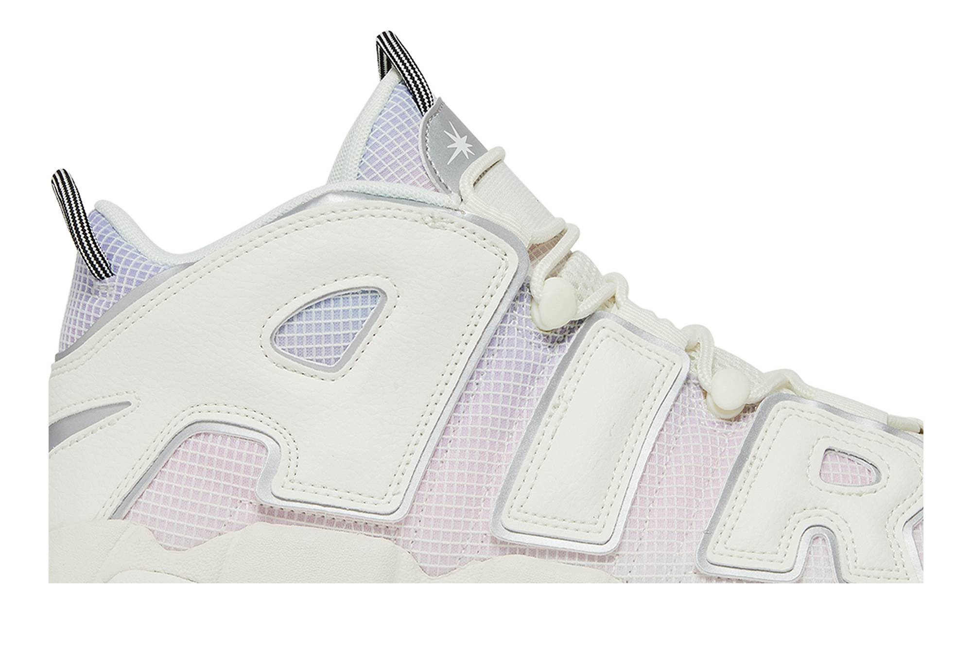 Nike Air More Uptempo Sail Black Light Thistle Pink Foam DR9612-100 - Image 2