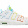 ( Grade School ) Nike Air More Uptempo White Rainbow FJ4624-100
