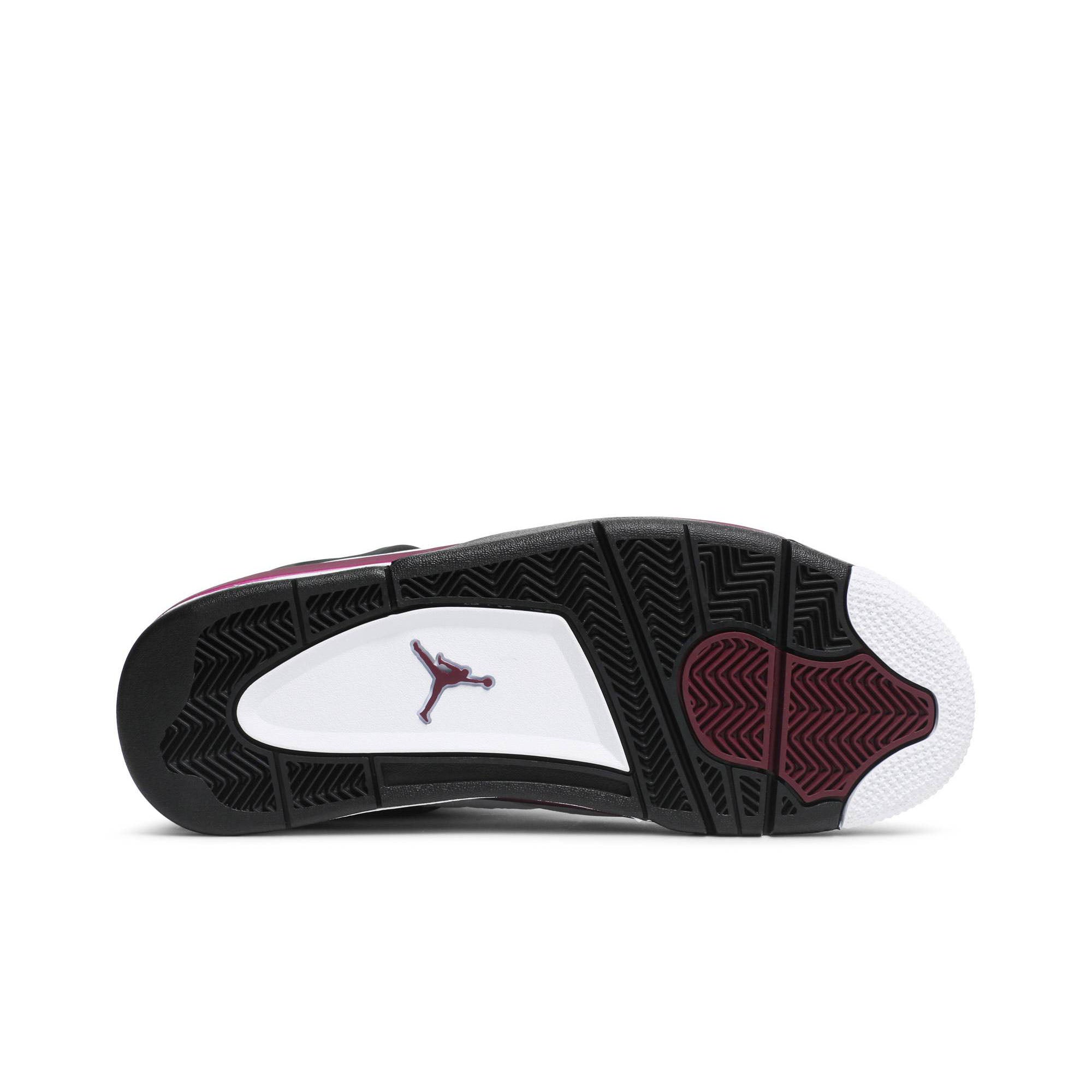 Paris Saint-Germain X Air Jordan 4 Retro GS Bordeaux CZ6509-100 - Image 4