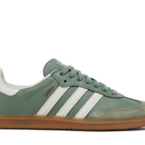 ( Women ) Adidas Samba OG Silver Green Gum IE7011
