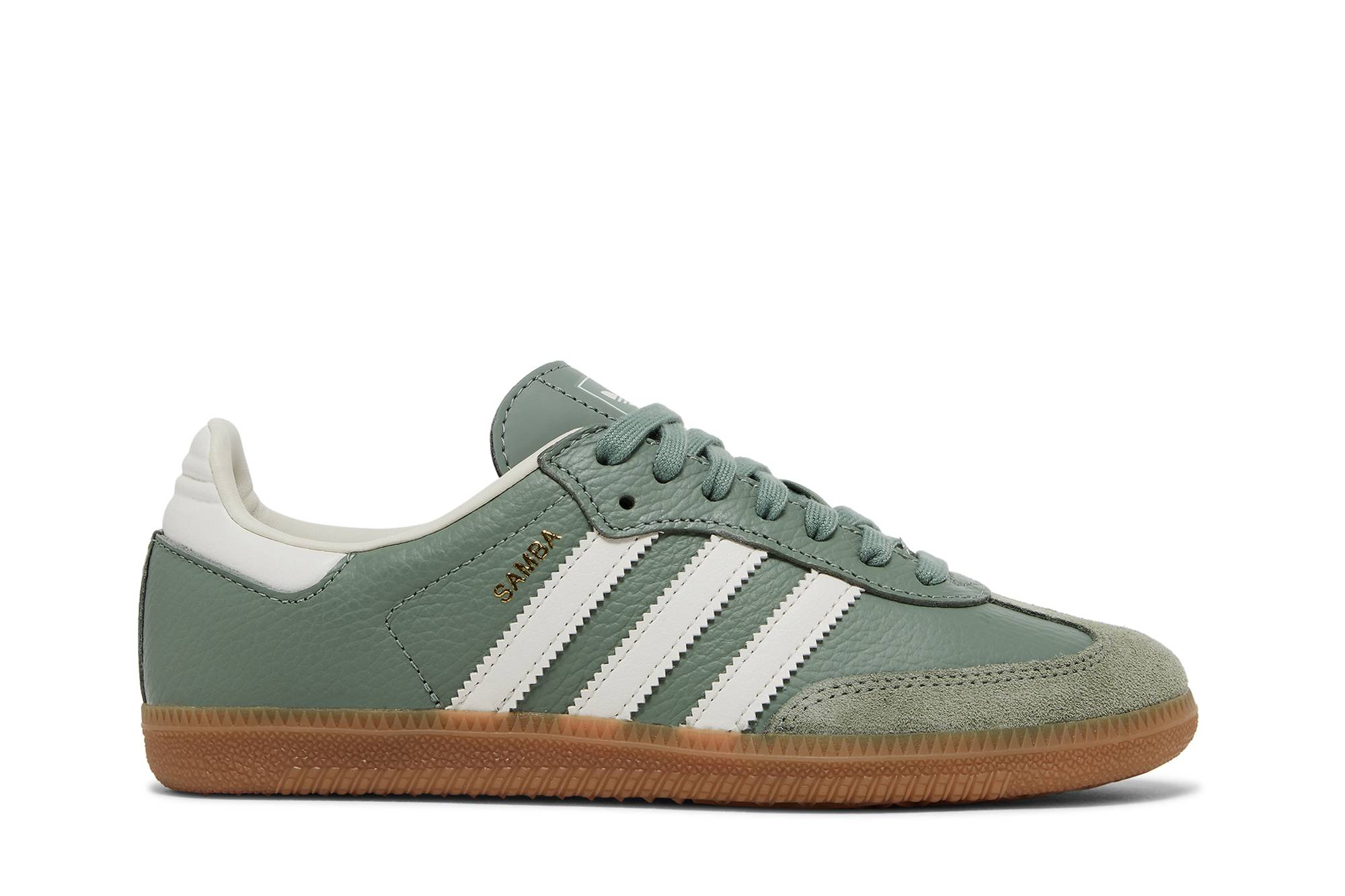 ( Women ) Adidas Samba OG Silver Green Gum IE7011