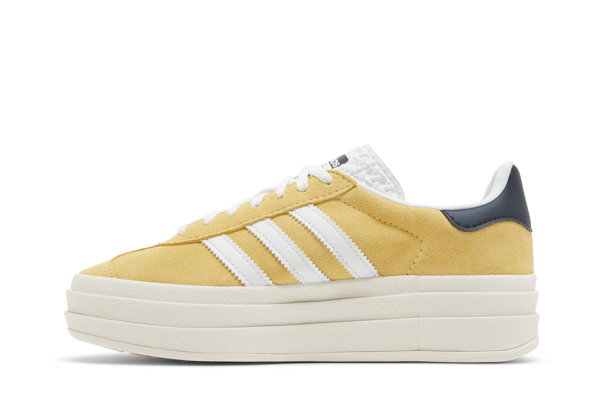 ( Women ) Adidas Gazelle Bold Almost Yellow HQ6891 - Image 3