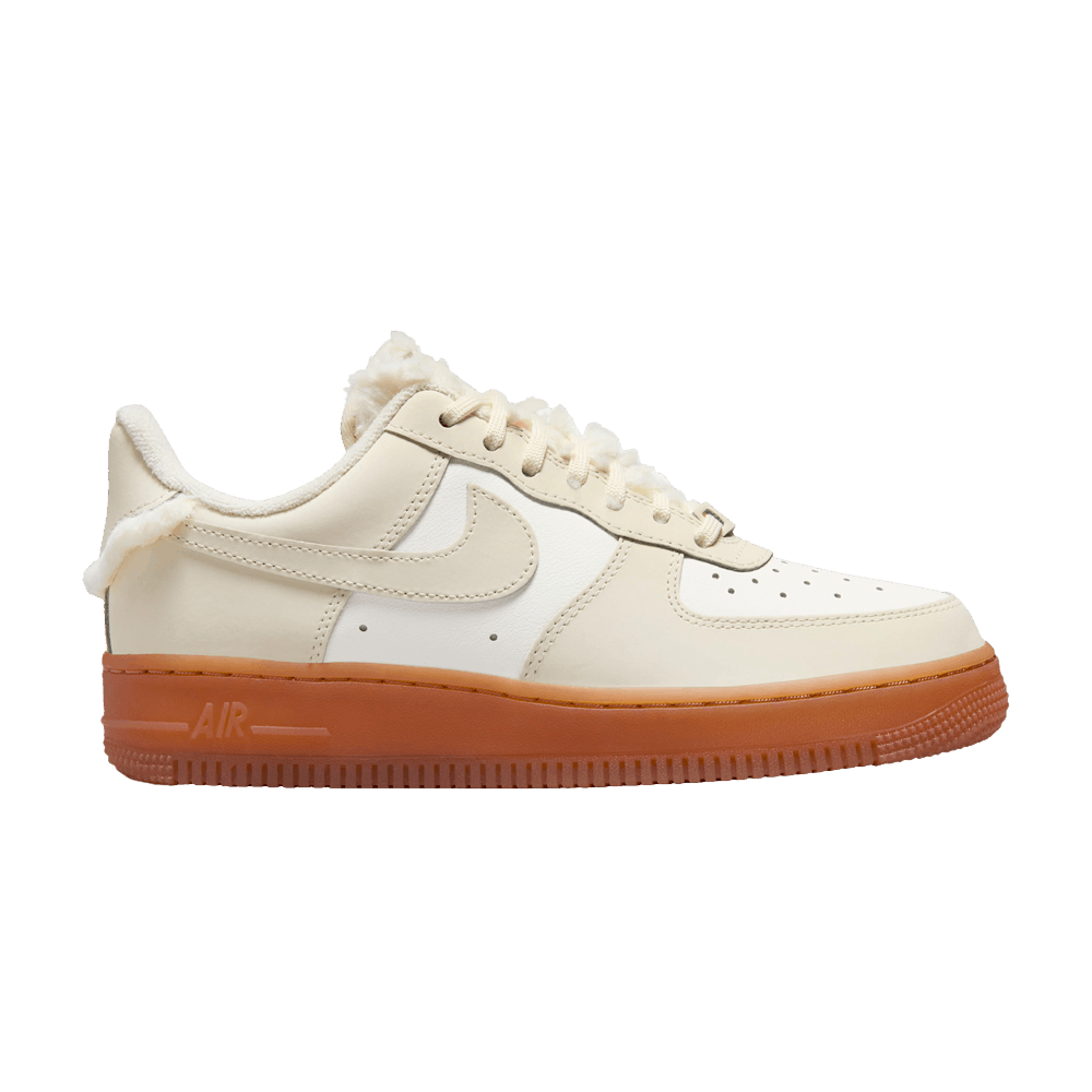 ( Women ) Nike Air Force 1 ’07 LX ‘Sail Gum Faux Fur’ FV3701-119