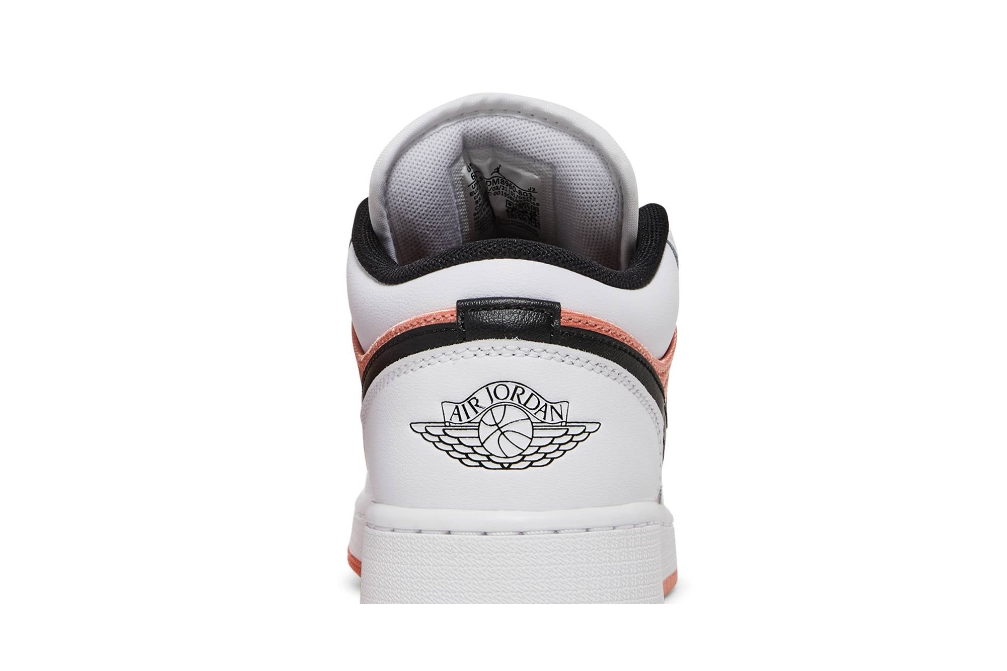 ( Grade School ) Air Jordan 1 Low ‘Light Madder Root’ DM8960-801 - Image 7