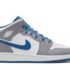 ( Grade School ) Air Jordan 1 Mid ‘Cement True Blue’ DQ8423-014