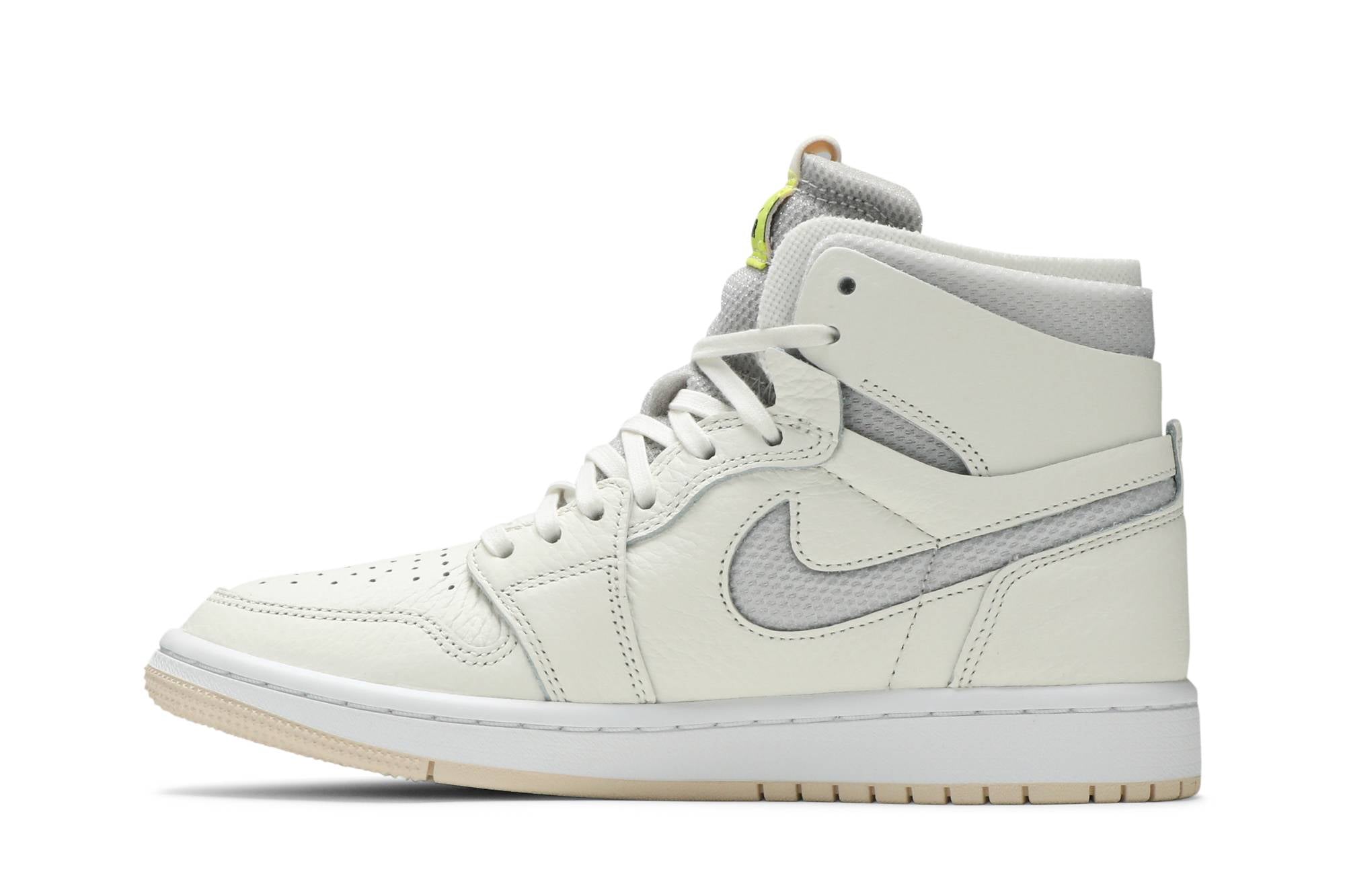 ( Women ) Air Jordan 1 High Zoom Pearl White CT0979-107 - Image 10