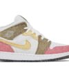 ( Grade School ) Air Jordan 1 Mid ‘Pastel Grind’ DJ0338-100