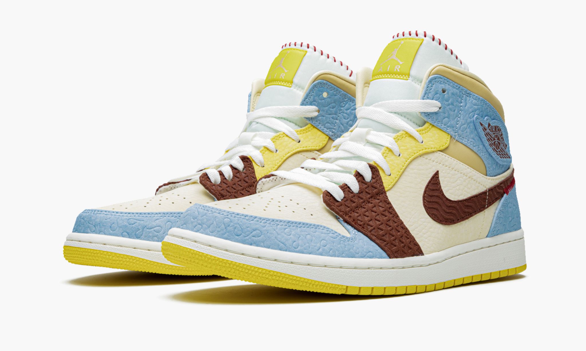 Air Jordan 1 Mid SE “Maison Chateau Rouge Fearless” - Image 3