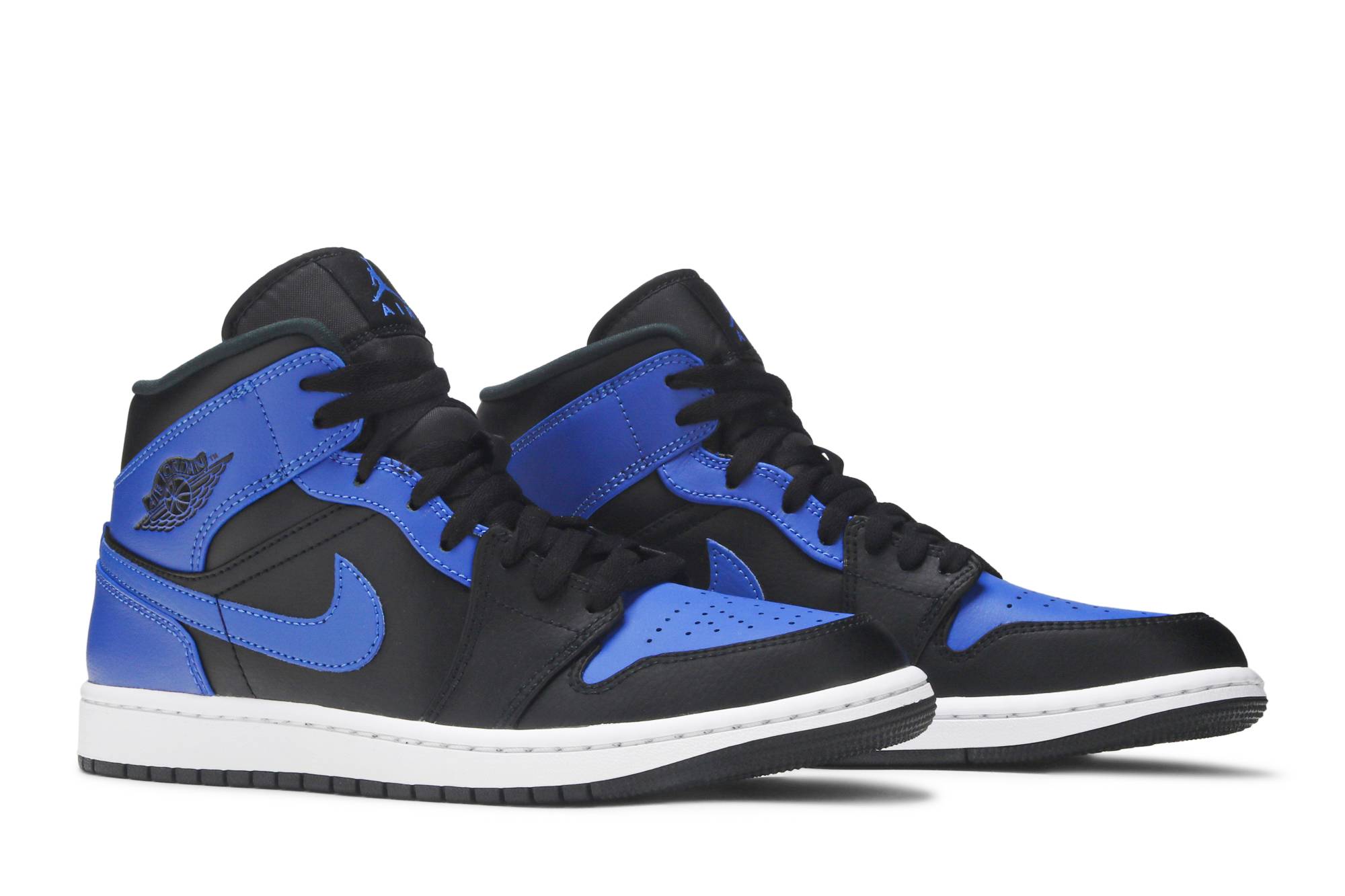Air Jordan 1 Mid ‘Hyper Royal’ 554724-077 - Image 8