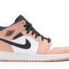 ( Grade School ) Air Jordan 1 Mid ‘Pink Quartz’ 555112-603