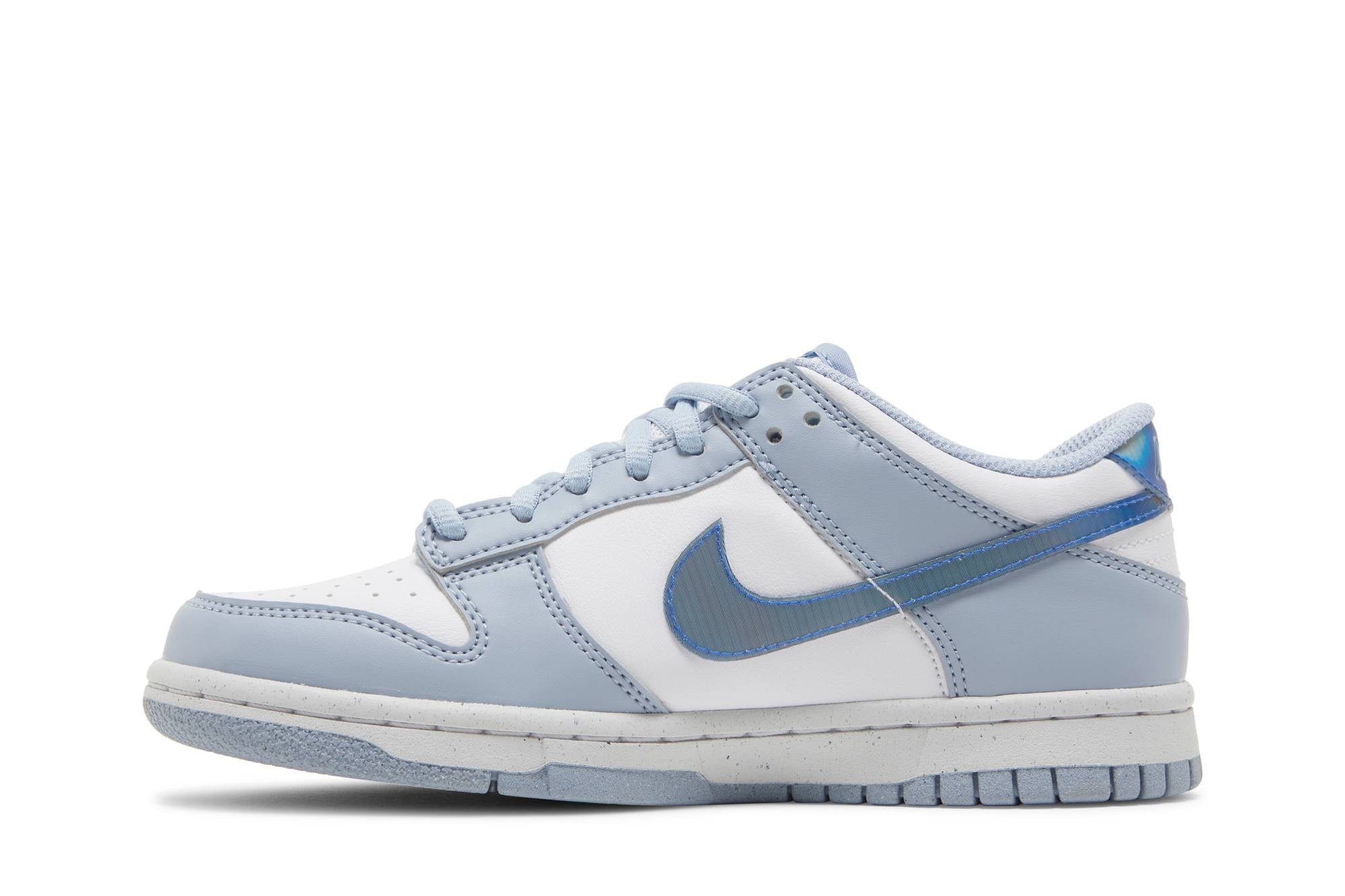 ( Grade School ) Nike Dunk Low Next Nature ‘Blue Whisper Lenticular’ FJ4668-400 - Image 3