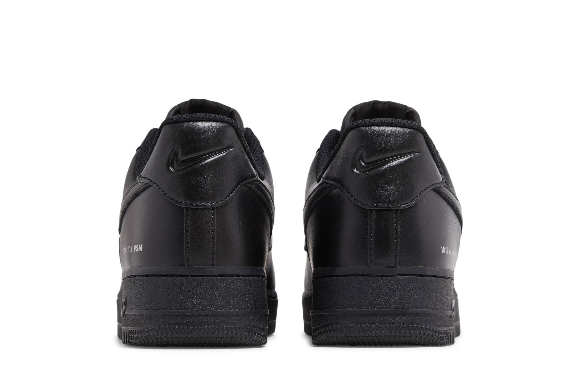 1017 ALYX 9SM X Nike Air Force 1 Low SP Triple Black FJ4908-001 - Image 6