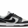 Nike Dunk Low ‘Chenille Swoosh – Black Grey Fog’ Unfading Sneaker