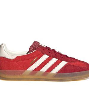 ( Women ) Adidas Originals Gazelle Indoor Red/White/Gum IE1051