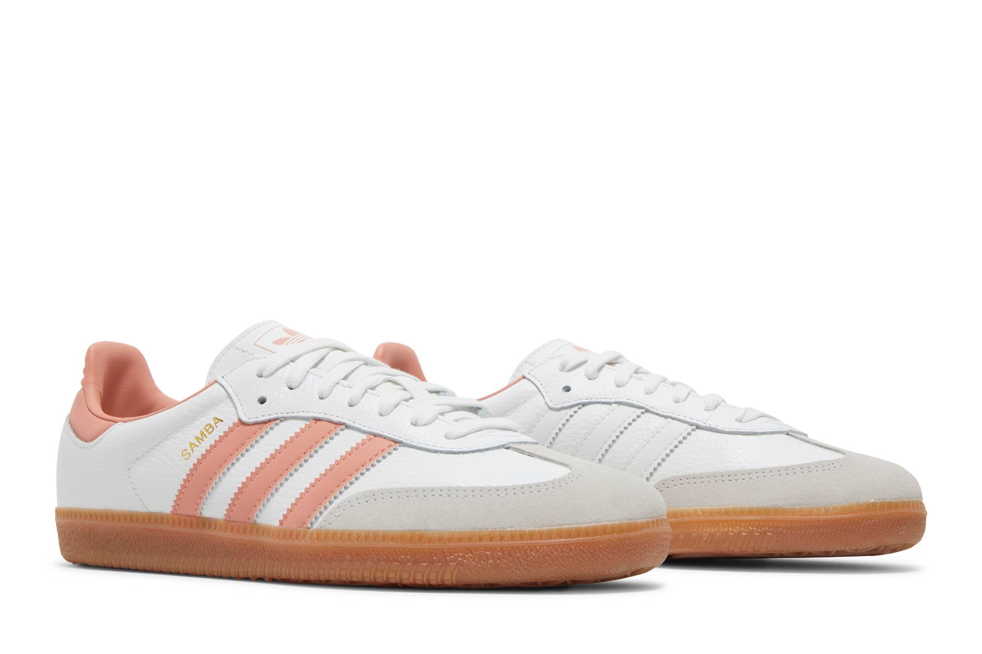 ( Women ) Adidas Samba OG White Wonder Clay Gum IG5932 - Image 8
